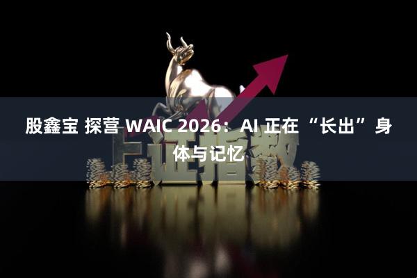 股鑫宝 探营 WAIC 2026：AI 正在 “长出” 身体与记忆