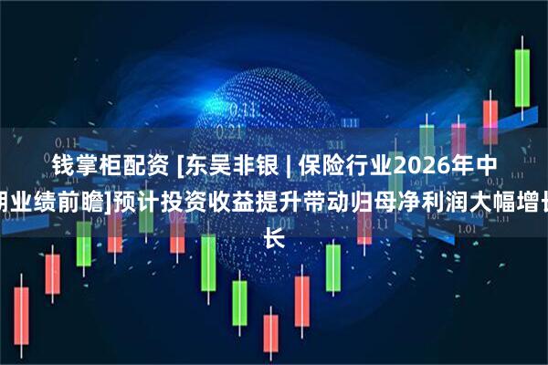 钱掌柜配资 [东吴非银 | 保险行业2026年中期业绩前瞻]预计投资收益提升带动归母净利润大幅增长